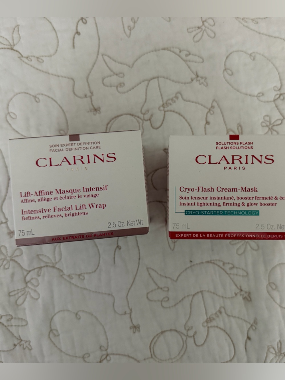 BRAND  NEW! Never opened bundle! Cryo-Flash Cream-Mask & Intensive Facial Lif